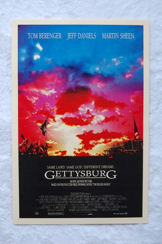 Gettysburg lobby card movie - card,